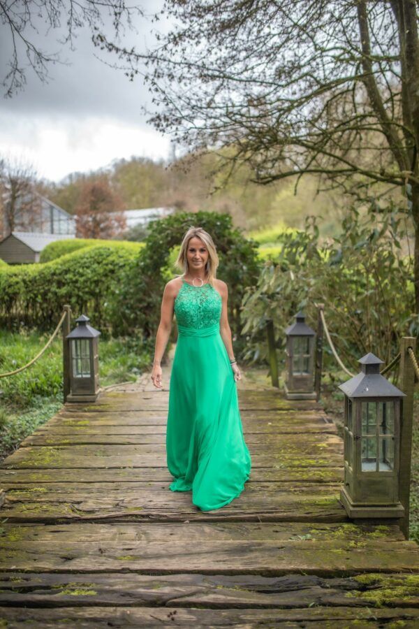 Robe de cérémonie Cendrillon - Vert – Image 3