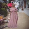 Robe de cérémonie Moana - Vieux rose - 42 à 48 – Image 2