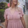 Robe de cérémonie Moana - Vieux rose - 42 à 48 – Image 5