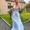 Robe de cérémonie Ainbo - Bleu ciel – Image 4