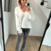 Jeans flare 079 - Gris