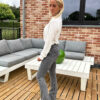 Jeans flare 079 - Gris – Image 4