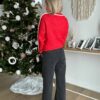 Jeans flare Louise - Gris foncé – Image 6