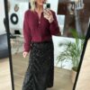 Jupe sequin - ceinture integrée – Image 5