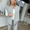 Gilet Cécile - Gris – Image 3