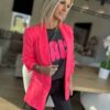 Blazer Justine - Rose fluo – Image 2