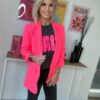 Blazer Justine - Rose fluo – Image 7