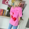 T-shirt Cherry - Rose – Image 7