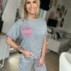 T-shirt Paris Mon Amour - Gris – Image 2