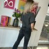 Jeans flare 1723 - Gris foncé – Image 4