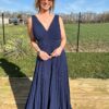 Robe de cérémonie Victoria - Bleu marine – Image 4