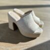 Mules à talon Josie - Beige – Image 7