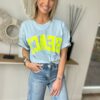 T-shirt Beach - Bleu ciel – Image 4
