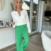 Pantalon Madelia - Vert – Image 3