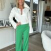Pantalon Madelia - Vert – Image 4