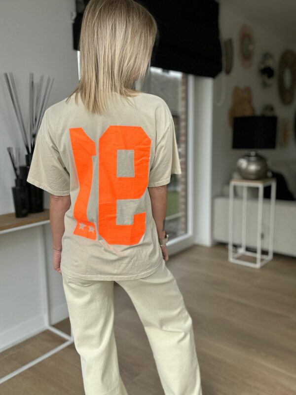 T-shirt L.A California - Beige – Image 5