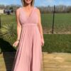 Robe de cérémonie Victoria - Rose foncé – Image 6