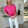 T-shirt Apérol Summer - Fuchsia – Image 5