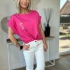 T-shirt Apérol Summer - Fuchsia – Image 2