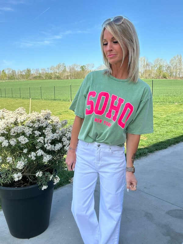 T-shirt Soho - Kaki – Image 4