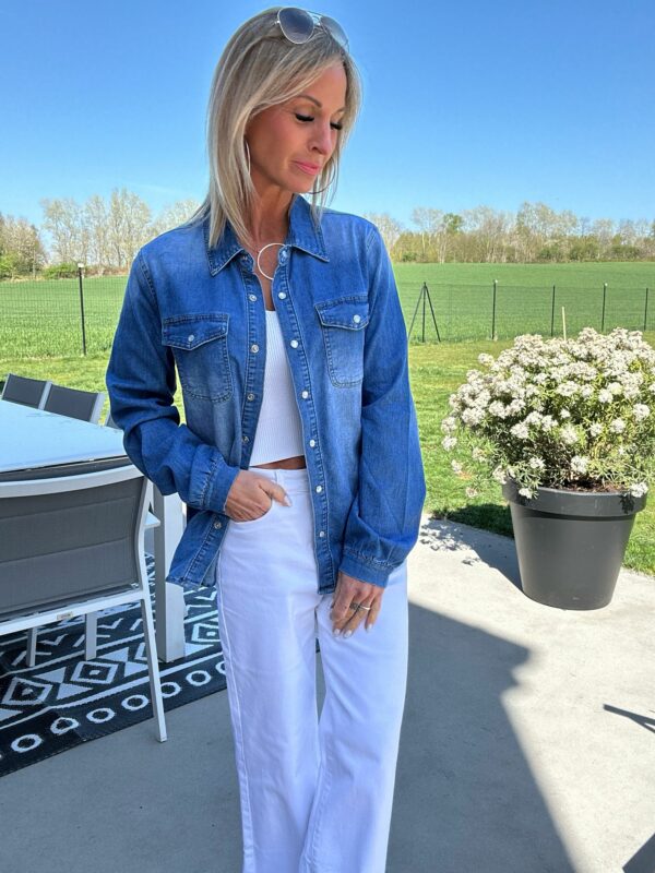 Chemise en jeans Liana – Image 2