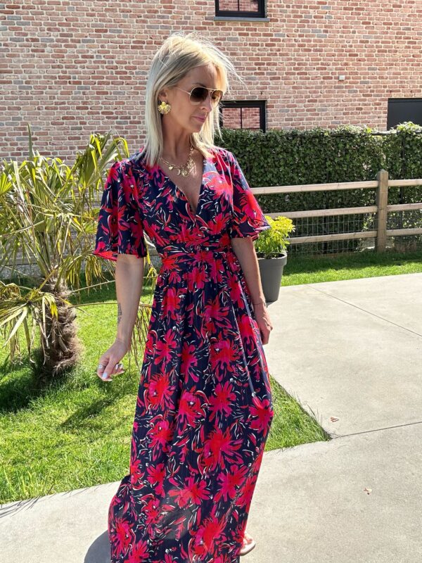N° 27 Robe Lucia - Bleu marine – Image 3