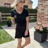 T-shirt Toti - Noir – Image 2
