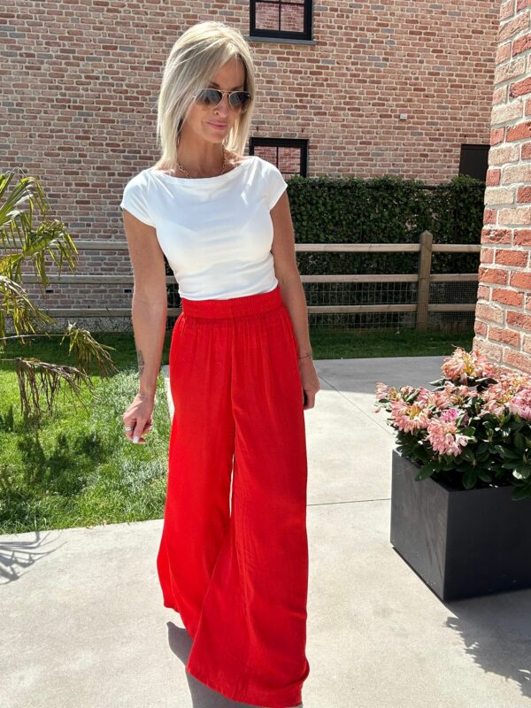 Pantalon Namira - Rouge – Image 3