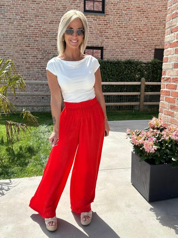 Pantalon Namira - Rouge – Image 2