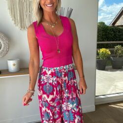 N°47 Top Fanny - Fuchsia