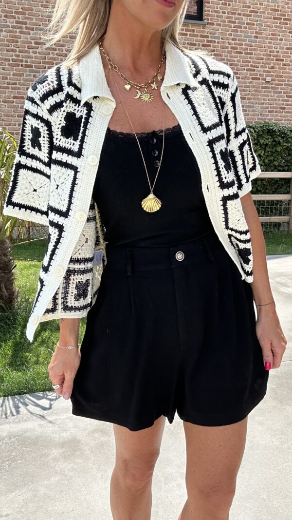 N°7B Short Melissa - Noir – Image 2