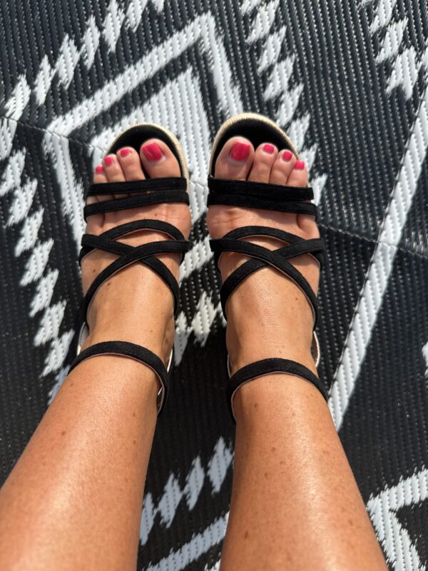 N°0 Sandales Maeva - Noir – Image 4