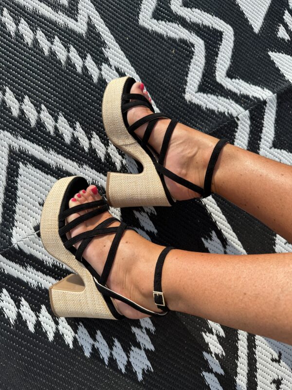 N°0 Sandales Maeva - Noir – Image 2