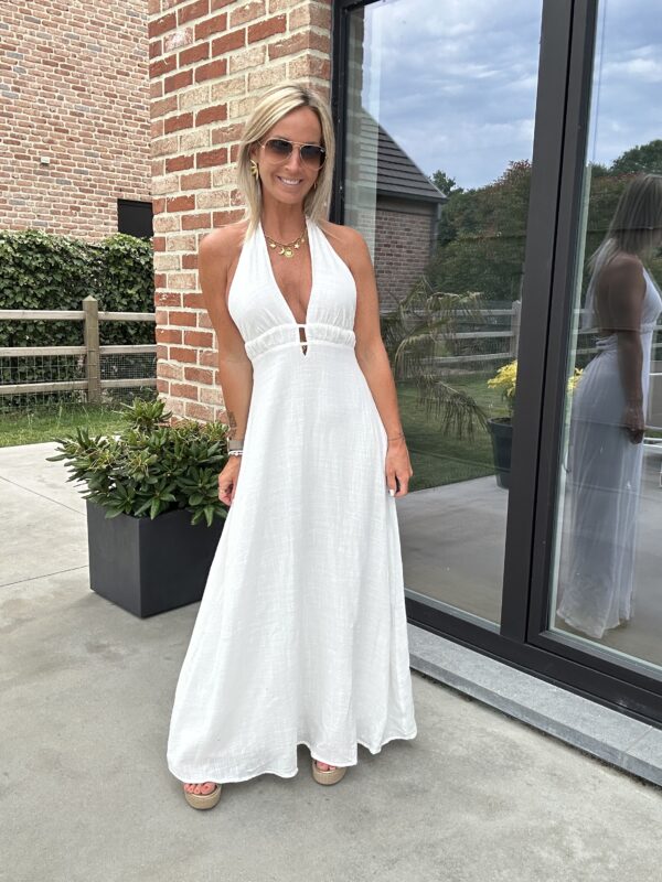 Robe Lilia - Blanc – Image 6