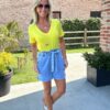 T-shirt Joana - Jaune – Image 2