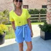 T-shirt Joana - Jaune – Image 3