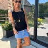 Jupe short en jeans 1211 – Image 2