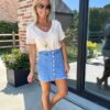 Jupe short en jeans 1211 – Image 3