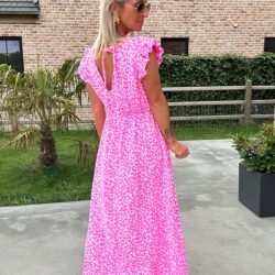 N°50 Robe Léonie - Fuchsia