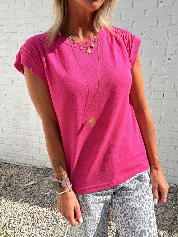 N° 27 T-shirt Vegas - Fuchsia – Image 2