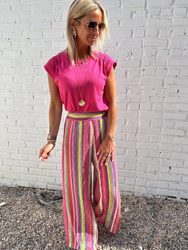 N° 27 T-shirt Vegas - Fuchsia – Image 5