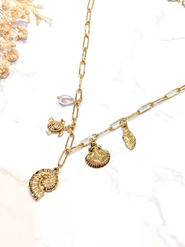 Collier chaine Coquillage – Image 2