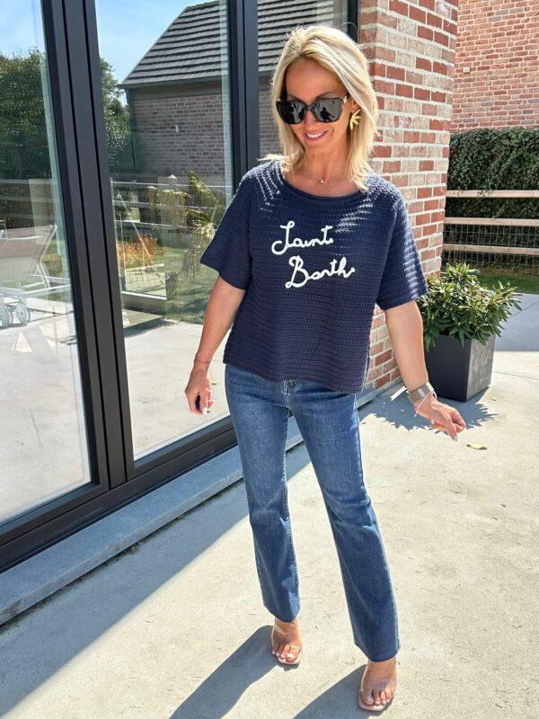 N°21 Pull Saint Barth - Bleu – Image 3
