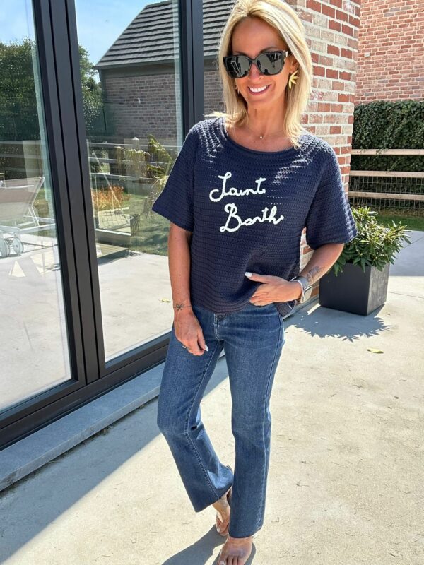 N°21 Pull Saint Barth - Bleu – Image 4