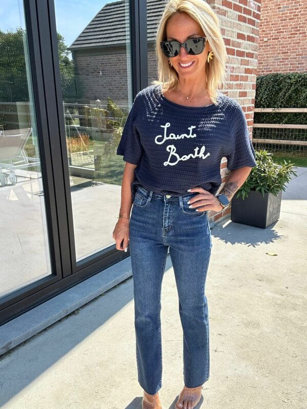 N°21 Pull Saint Barth - Bleu – Image 2