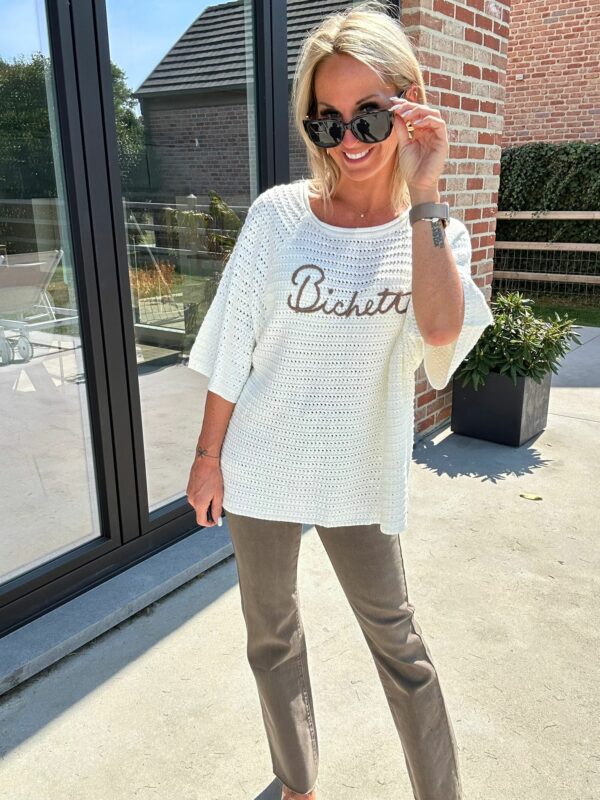 N°23 Pull Bichette - Blanc – Image 5