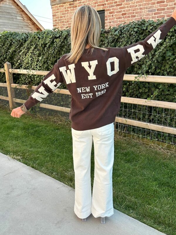 N°25 Pull New York - Choco – Image 2